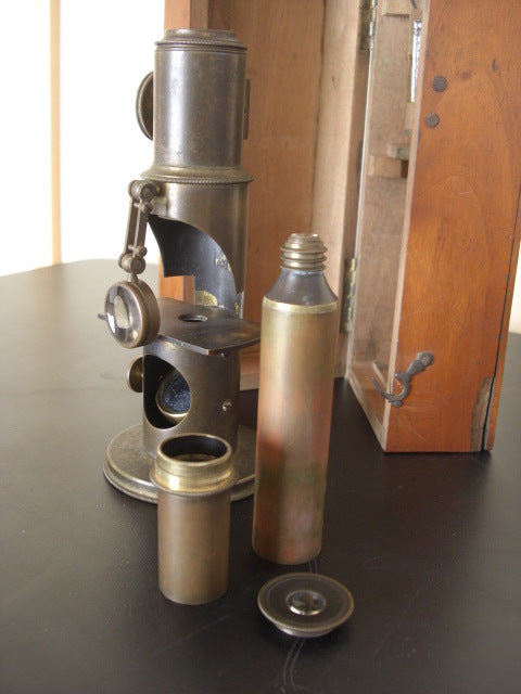 Antiques Meiji Period Microscope [j1196549317]