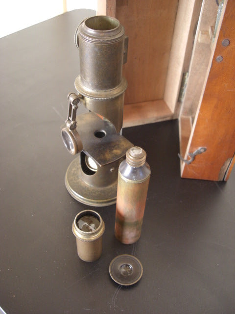 Antiques Meiji Period Microscope [j1196549317]