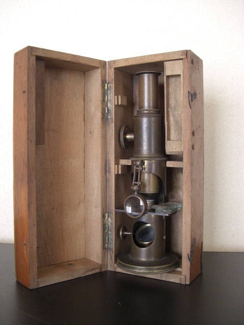Antiques Meiji Period Microscope [j1196549317]