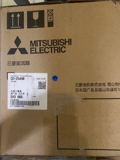 Mitsubishi CD-25ANB Instrument Current Transformer 75/5A for High-Voltage Power Equipment [f1199386990]