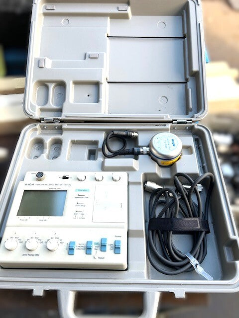 Rion VM-52 Vibration Level Meter 30-12dB 1-80Hz [f1210022578]