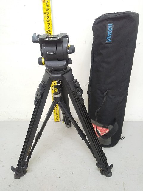 Vinten Vision 100 Tripod Fibertec Broadcast Video Equipment [s1219390280]