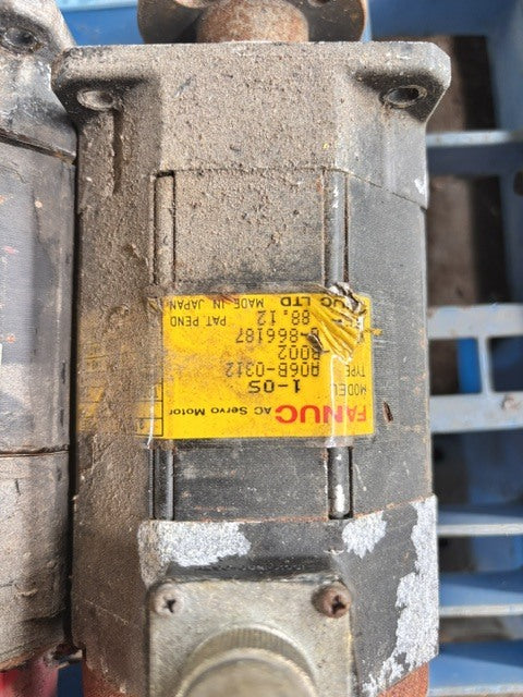 FANUC A06B-0312-B002 AC Servo Motor 2 pcs [s1233618475]