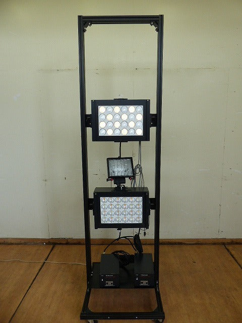 SOL-1000-24A27 Artificial Sunlight Illuminator 2-Lamp Stand System with Power Box [t1236917761]