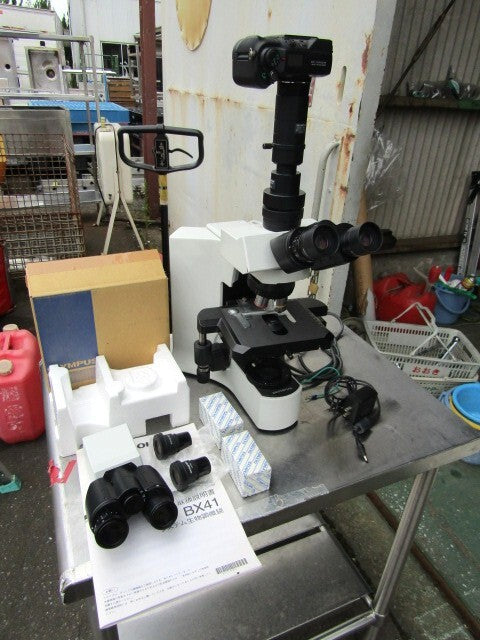 Olympus BX41TF Biological Microscope with 4 Objective Lenses [l1240859197]
