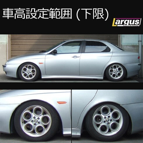 Largus Full Length Adjustable Height Kit SpecS Import Alfa Romeo 156 932AC Height Adjustment [o1208091064]