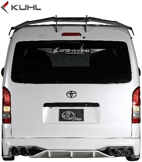 M's 200 Hiace Type 4 Kuhl Racing Ver4 200W-GT Rear Bumper [s1073478755]