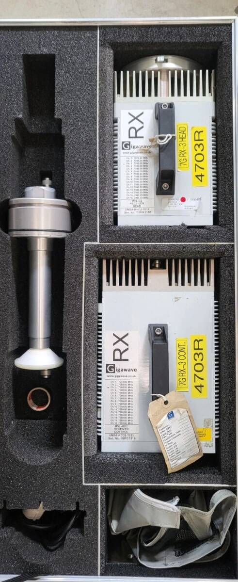 Gigawave RTX Microwave FPU Transceiver MVL-D + MVL-HD2 7070-7090MHz [j1246304310]