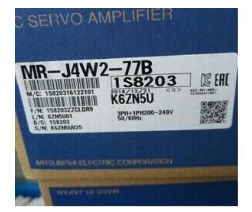 MITSUBISHI MR-J4W2-77B Servo Amplifier [d1052732177]