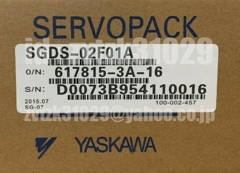 Yaskawa SGDS-02F01A Servo Driver [f1118405362]