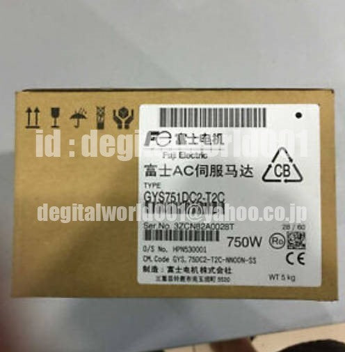 FUJI GYS751DC2-T2C Servo Motor [d1096788612]
