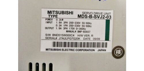 MITSUBISHI MDS-B-SVJ2-03 Mitsubishi Electric Drive [e1149855344]