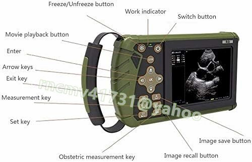 81SHOP Portable B-Ultrasound Scanner Veterinary Ultrasonic Diagnostic Device [v1119530630]