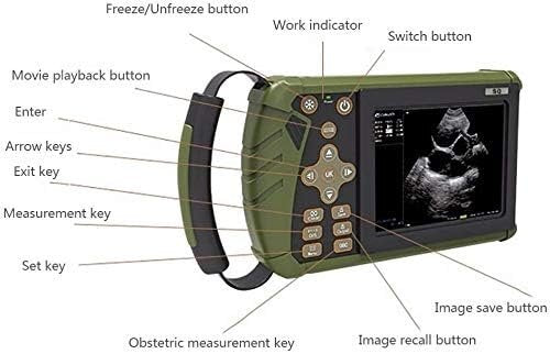 Portable B-Ultrasound Scanner Veterinary Ultrasound Scanner Kit Diagnostic Equipment [u1161841113]
