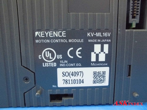 Keyence KV-ML16V Motion Unit 16 Axis [p1022037253]