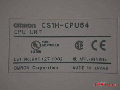 Omron CS1H-CPU64 PLC [o1022046221]