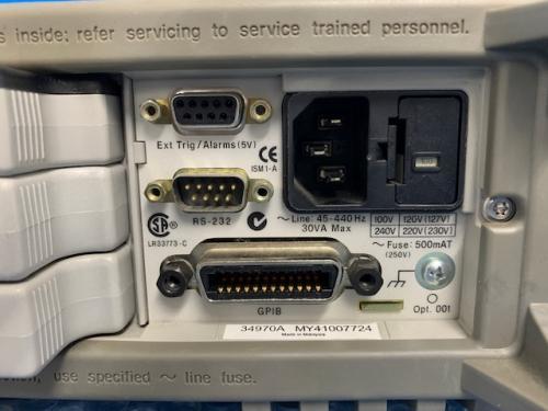 Agilent 34970A Data Logger with 34901A 20 Channel Multiplexer [x1076691803]