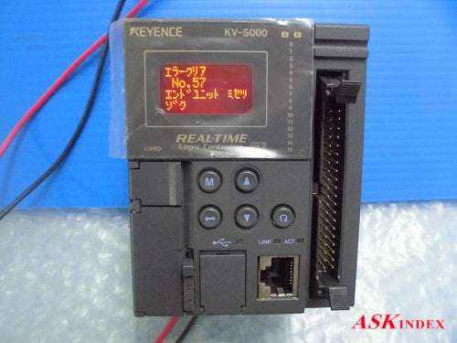 Keyence KV-5000 PLC Ethernet Built-in CPU Unit [e1089750097]