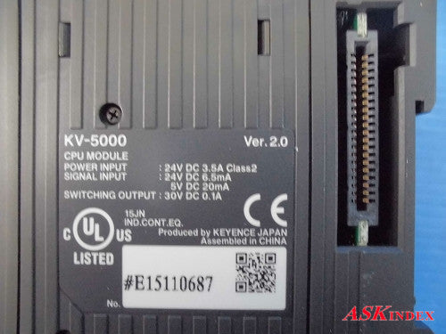 Keyence KV-5000 PLC Ethernet Built-in CPU Unit [t1089892358]