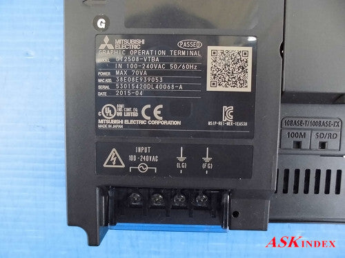 Mitsubishi Electric GT2508-VTBA GOT Display Unit [r1161714906]