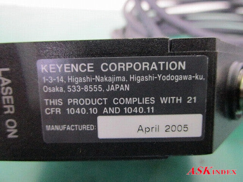 Keyence LK-G3000 LK-G32 Laser Displacement Sensor Controller and Head [q1176105882]
