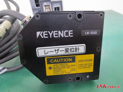 Keyence LK-G3000 LK-G32 Laser Displacement Sensor Controller and Head [q1176105882]