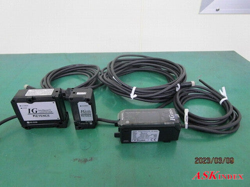 Keyence IG-028 CCD Digital Laser Sensor Head with Amplifier Unit IG-1000 (10m) [s1212608344]