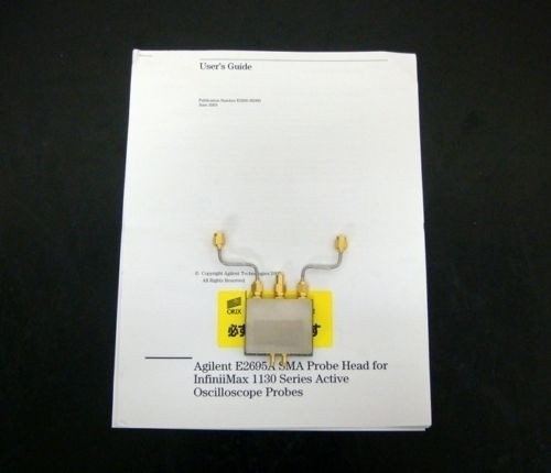 Agilent E2695A Differential SMA Probe Head with Bandwidth >7GHz [g1094005699]