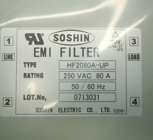 Soshin Electric HF2080A-UP Noise Filter [d1097905831]