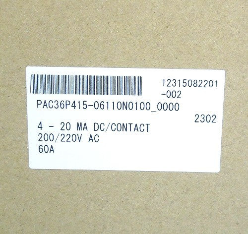 Shimaden PAC36P415-06110N0100 Thyristor Power Regulator [v1107730844]