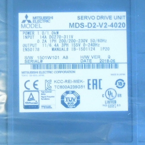 Mitsubishi Electric MDS-D2-V2-4020 Servo Drive Unit [n1054928561]