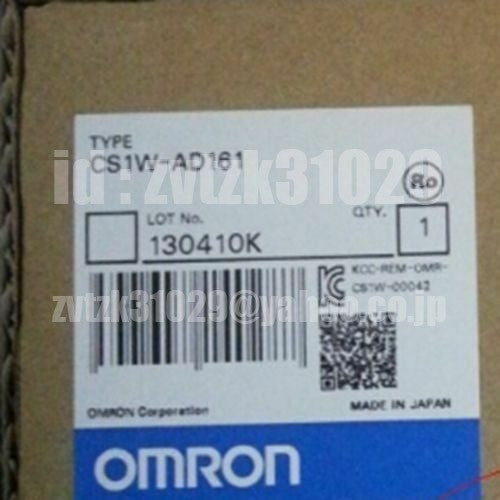 OMRON CS1W-AD161 Program Controller [t1118616242]