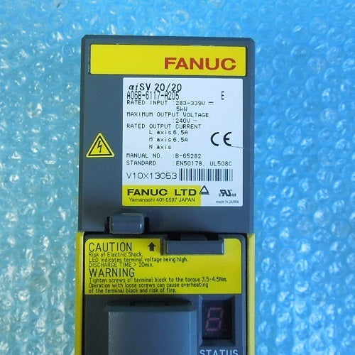 FANUC A06B-6117-H205 Servo Amplifier Unit [f1149510140]