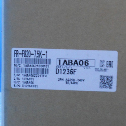 Mitsubishi Electric FR-F820-7.5K-1 Inverter 200V [w1154186886]