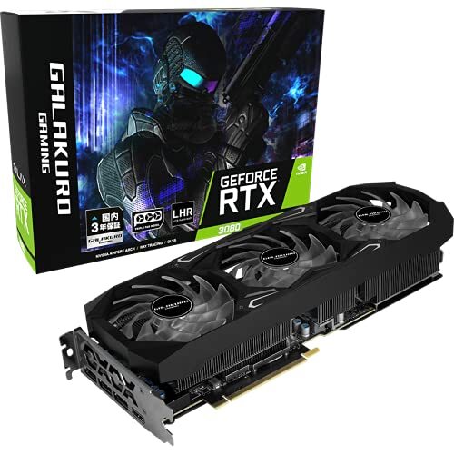 NVIDIA GeForce RTX 3080 Graphic Card GDDR6X 10GB GALAKURO GAMING Series [v1161248158]