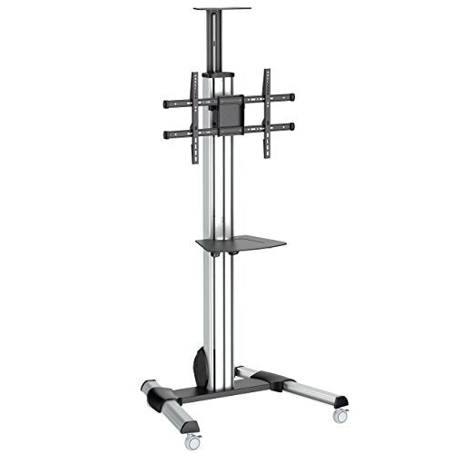 StarTech.com Mobile TV Stand Compatible with 32 to 75 Inch TVs Height Adjustable Caster Lock Mechanism [s1205716905]