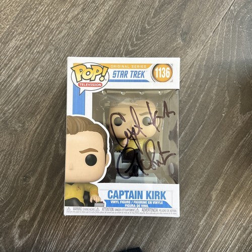 Funko Pop 1136 Star Trek William Shatner Signed Autograph Rare [b1208110635]