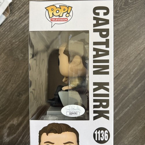 Funko Pop 1136 Star Trek William Shatner Signed Autograph Rare [b1208110635]