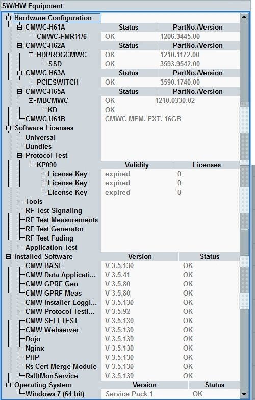 Rohde & Schwarz CMWC 1201.0002K55 CMW Controller (as-is) [w1142479044]