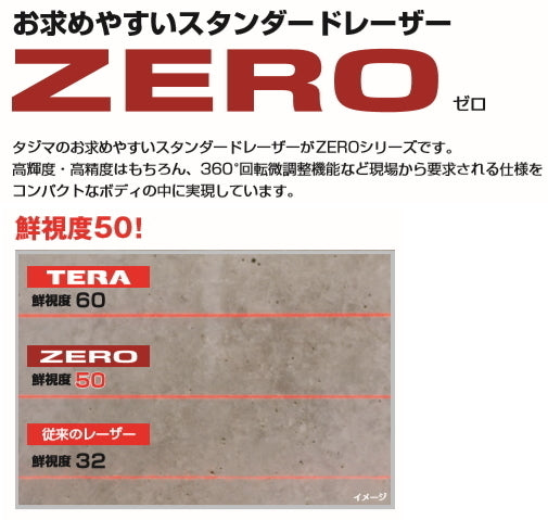 Tajima ZERON-KJY Laser Leveler Main Unit and Receiver [q1094414969]