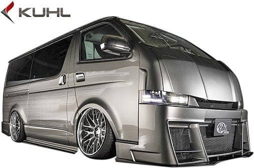 Toyota 200 Series Hiace Type 4 Kuhl Racing Ver1 200V-GT Rear Bumper [v1072924150]