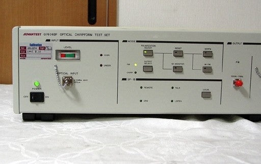 Advantest Q7606BF Optical Chirp Test Set 1510-1590nm [u344987481]