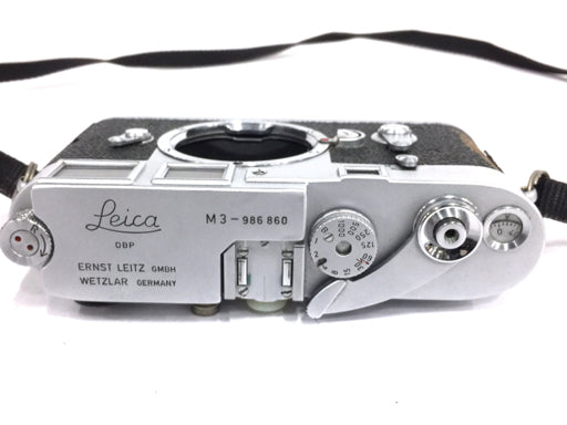 Leica M3 Body Chrome Rangefinder Film Camera [o1219823501]