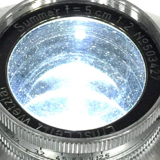 Leica D.R.P. Ernst Leitz Wetzlar Germany Rangefinder Summar 5cm 1:2 Lens [t1208930991]