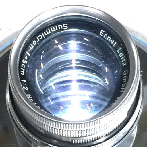 Leica SUMMICRON 5cm F2 Camera Lens Manual Focus [o1217136515]