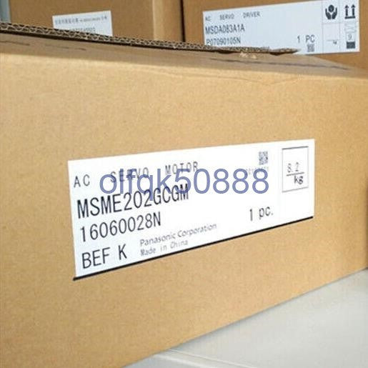 Panasonic MSME202GCGM Servo Motor [b1100752715]