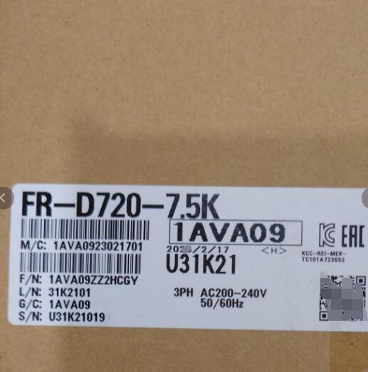 MITSUBISHI FR-D720-7.5K Inverter FREQOL-D700 Series 200V [e1144384769]