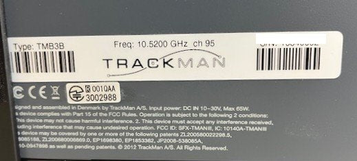 TrackMan 3e TMB3B Launch Monitor (for parts or not working) [w1238766109]