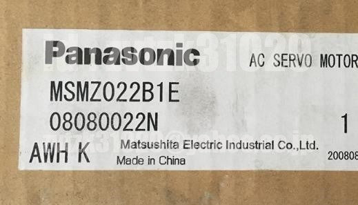 Panasonic MSMZ022B1E Servo Motor [h1118421613]