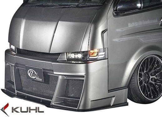 [M’s] Toyota 200 Series Hiace Type 4 (Narrow/Standard Car) Kuhl Racing Ver1 200V-GT Racing Bonnet Ver.1 FRP Cool Racing [u1072921921]